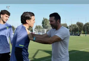 «Από τις πιο ευτυχισμένες μέρες της ζωής μου»: Ο Μανδάς συνάντησε τον Τζίτζι Μπουφόν!