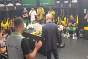 Το «σύνθημα» που… πώρωσε τους παίκτες της ΑΕΚ: Η ομιλία του Νίκολιτς, πριν το ματς με την Άντερλεχτ (video)