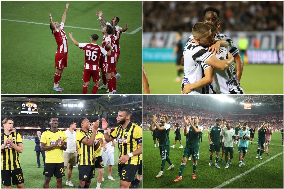 Ολυμπιακός ΠΑΟΚ Παναθηναϊκός ΑΕΚ