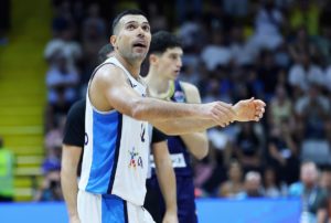Η κίνηση ανάληψης της ευθύνης που πήρε ο Σλούκας κατά τη διάρκεια του ματς με τη Βοσνία
