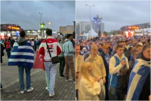 Το «ζέσταμα» των Ελλήνων στη Ρίγα & η φωτογραφία, που θέλουμε να βλέπουμε στον αθλητισμό (video)
