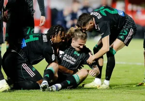 Ο Γεντβάι στο ΓΚΟΛ ΤΗΣ ΖΩΗΣ ΤΟΥ: «Ψαλίδι», τρέλα και ένα… κουβάρι οι παίκτες του Παναθηναϊκού! (video)