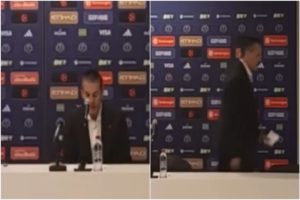 Η πιο «γρήγορη» συνέντευξη Τύπου: Ο προπονητής της Βαλένθια, είπε το τελικό σκορ και «αποχαιρέτησε» την άδεια αίθουσα (video)