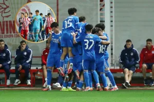 Tην τελευταία φορά που ο Ολυμπιακός  ηττήθηκε εντός έδρας στο Youth League είχε βασικό τον Τζολάκη! (video)