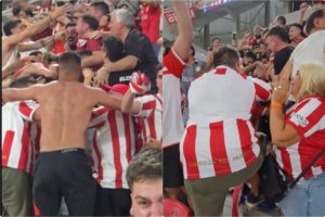 Πανηγυρίζοντας με τον πρόεδρο: Ποιος επικεφαλής έγινε ένα… κουβάρι με τον κόσμο; (video)