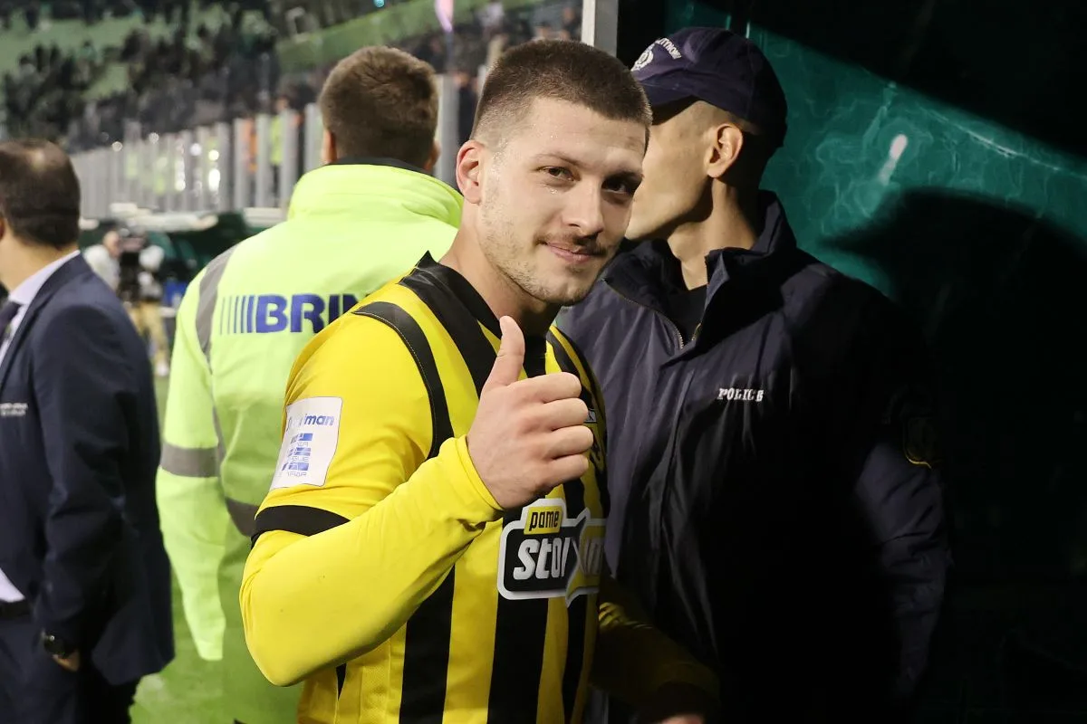 Λούκα Γιόβιτς ΑΕΚ Παναθηναϊκός