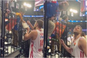 Η πιο όμορφη κίνηση του Βεζένκοφ στο «Εφές-Ολυμπιακός» έγινε μετά το ματς (video)