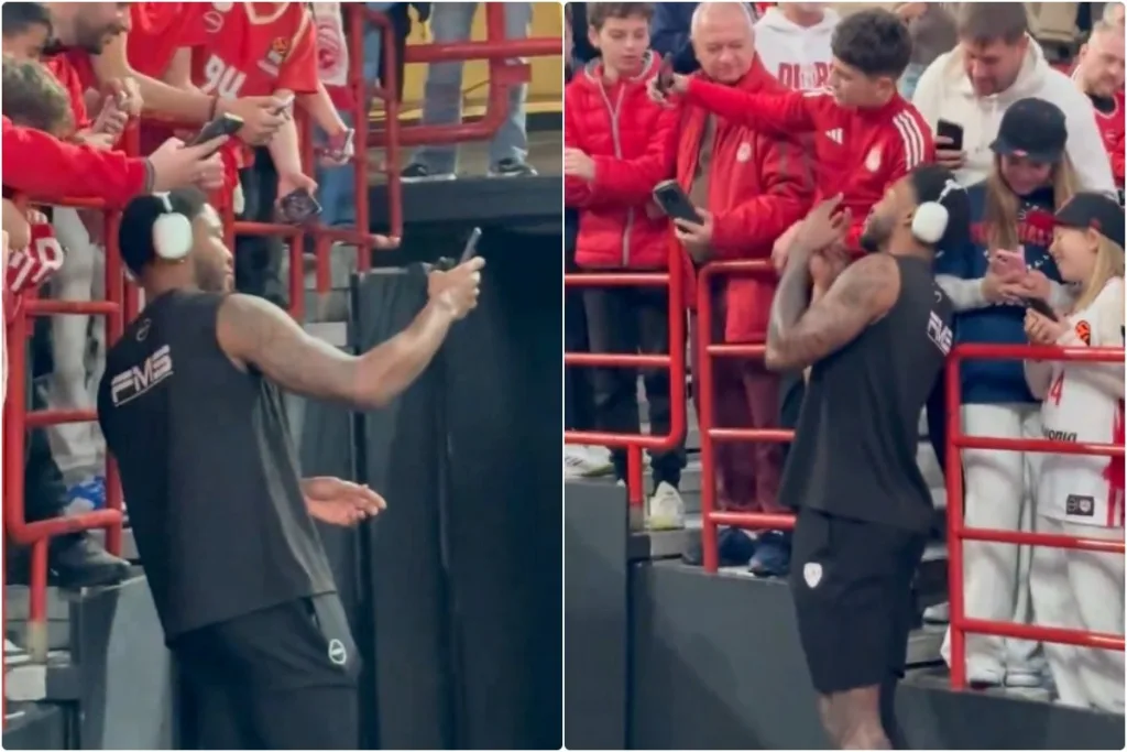 Ο Ταϊρίκ Τζόουνς βγήκε για ζέσταμα και δεν χάλασε χατίρι σε κανέναν (video)