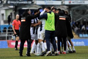 Πώς διαμορφώνεται η βαθμολογία στον Α’ όμιλο της Super League 2, μετά το «τέλος» της κανονικής διάρκειας