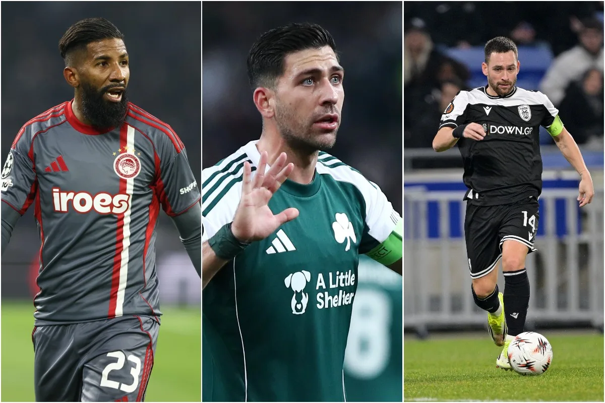 Ολυμπιακός ΠΑΟΚ Παναθηναϊκός Europa League Champions League