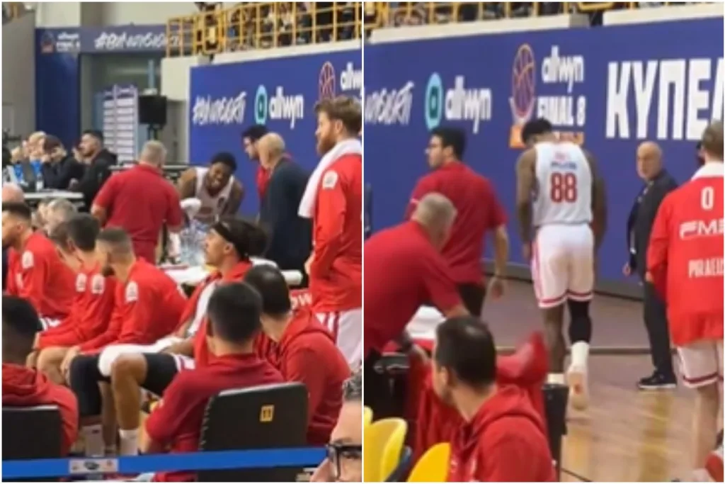 Οι πρώτες αντιδράσεις του Ταϊρίκ Τζόουνς, μετά τον τραυματισμό του κόντρα στην ΑΕΚ (video)