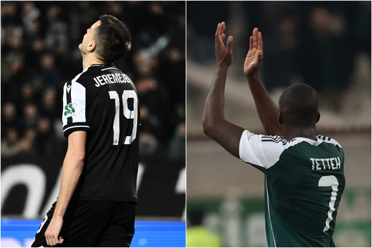 ΠΑΟΚ Παναθηναϊκός Τεττέη Γερεμέγεφ