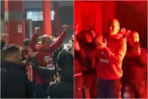 Φίλοι του Ολυμπιακού ζήτησαν το ευρωπαϊκό, μετά τη νίκη κόντρα στον Παναθηναϊκό – «Παρών» στο ΣΕΦ ο Γ. Αγγελόπουλος (video)