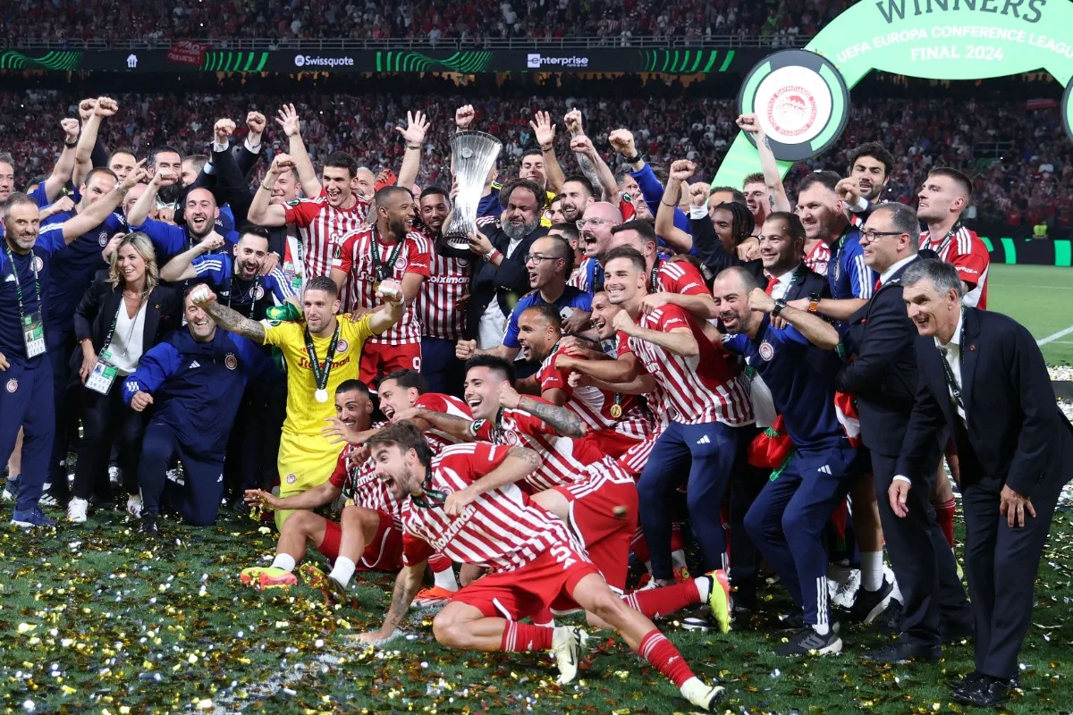 Ολυμπιακός Conference League Βαγγέλης Μαρινάκης