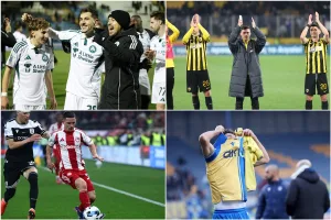 To πρόγραμμα & η βαθμολογία της Stoiximan Super League, μέχρι το τέλος της κανονικής διάρκειας