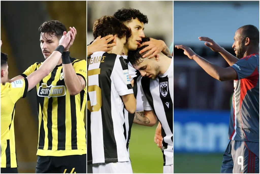 Tι ισχύει σε περίπτωση τριπλής ισοβαθμίας μεταξύ Ολυμπιακού, ΑΕΚ και ΠΑΟΚ