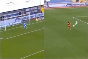 ΑΣΥΛΛΗΠΤΟ γκολ του Γιαννιώτη, σκόραρε με γέμισμα από τη δικιά του περιοχή! (video)