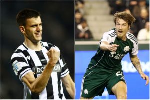 Βασικοί Χατσίδης και Γερεμέγεφ για τον ΠΑΟΚ, με τριάδα στην άμυνα και Γεντβάι ο Παναθηναϊκός