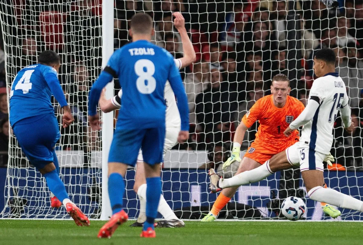 Τζόρνταν Πίκφορντ Εθνική Ελλάδας Εθνική Αγγλίας