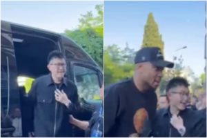 «Χαμός» έξω από το Αλεξάνδρειο, στην άφιξη της οικογένειας Αντετοκούνμπο και του Σιάο! (video)